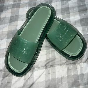 Tory Burch jelly slides